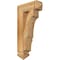 Ekena Millwork Balboa Arts & Crafts Rough Sawn Bracket, Western Red Cedar, 4"W x 14"D x 26"H BKT04X14X26BOA03RWR - alternate 1